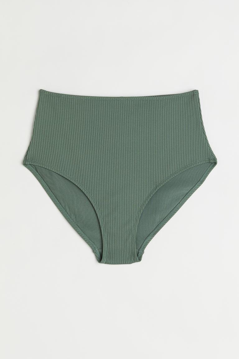 Купальные трусики H&M р. 36 Хаки (928457)