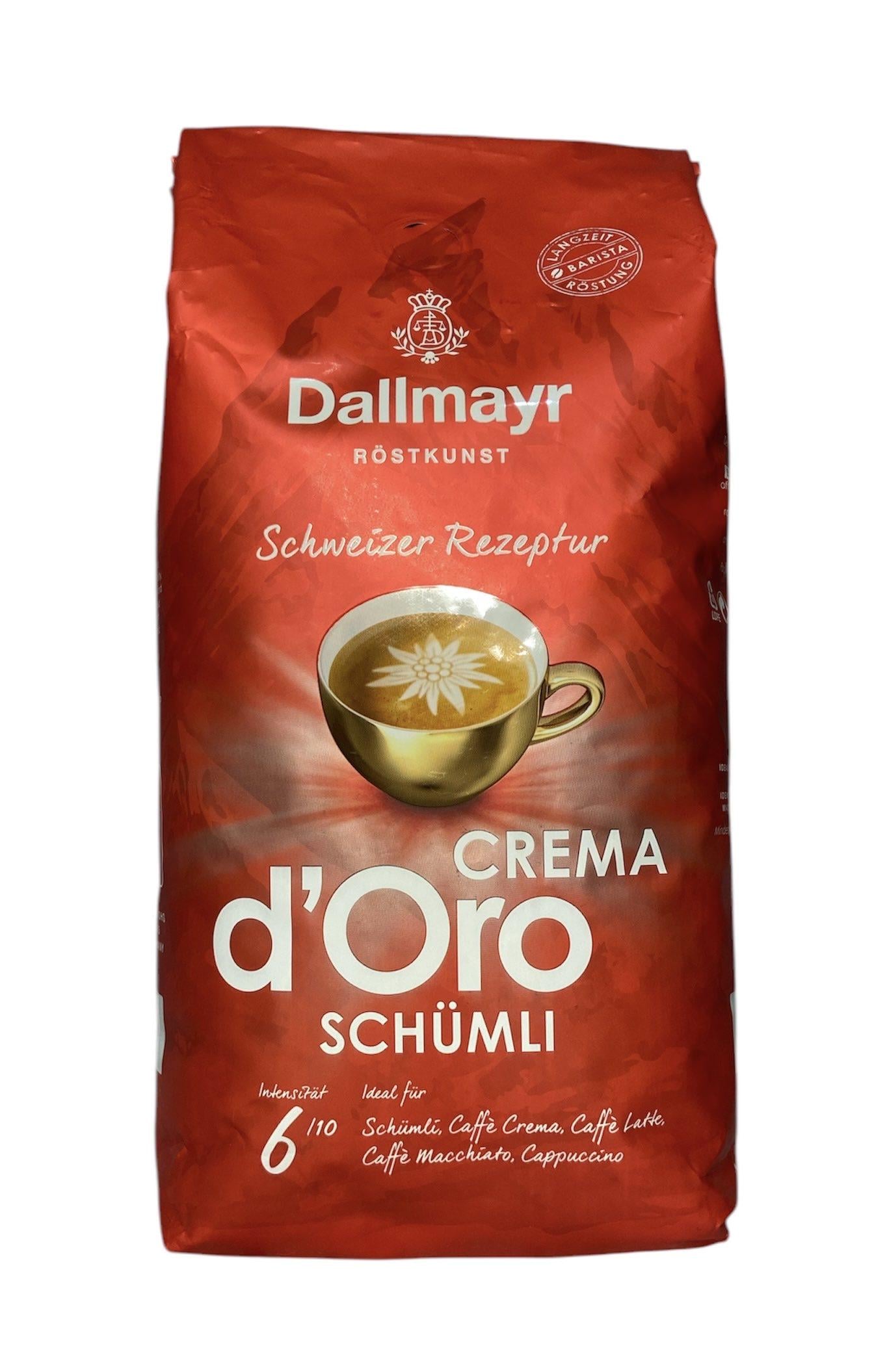 Кофе зерновой Dallmayr Crema dOro Shumli 1 кг (60347)