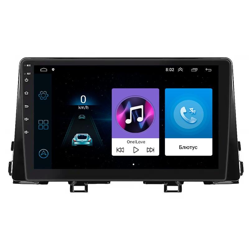 Магнитола штатная Lesko для Kia Morning III 2017-9" 1/16Gb Wi-Fi GPS Base