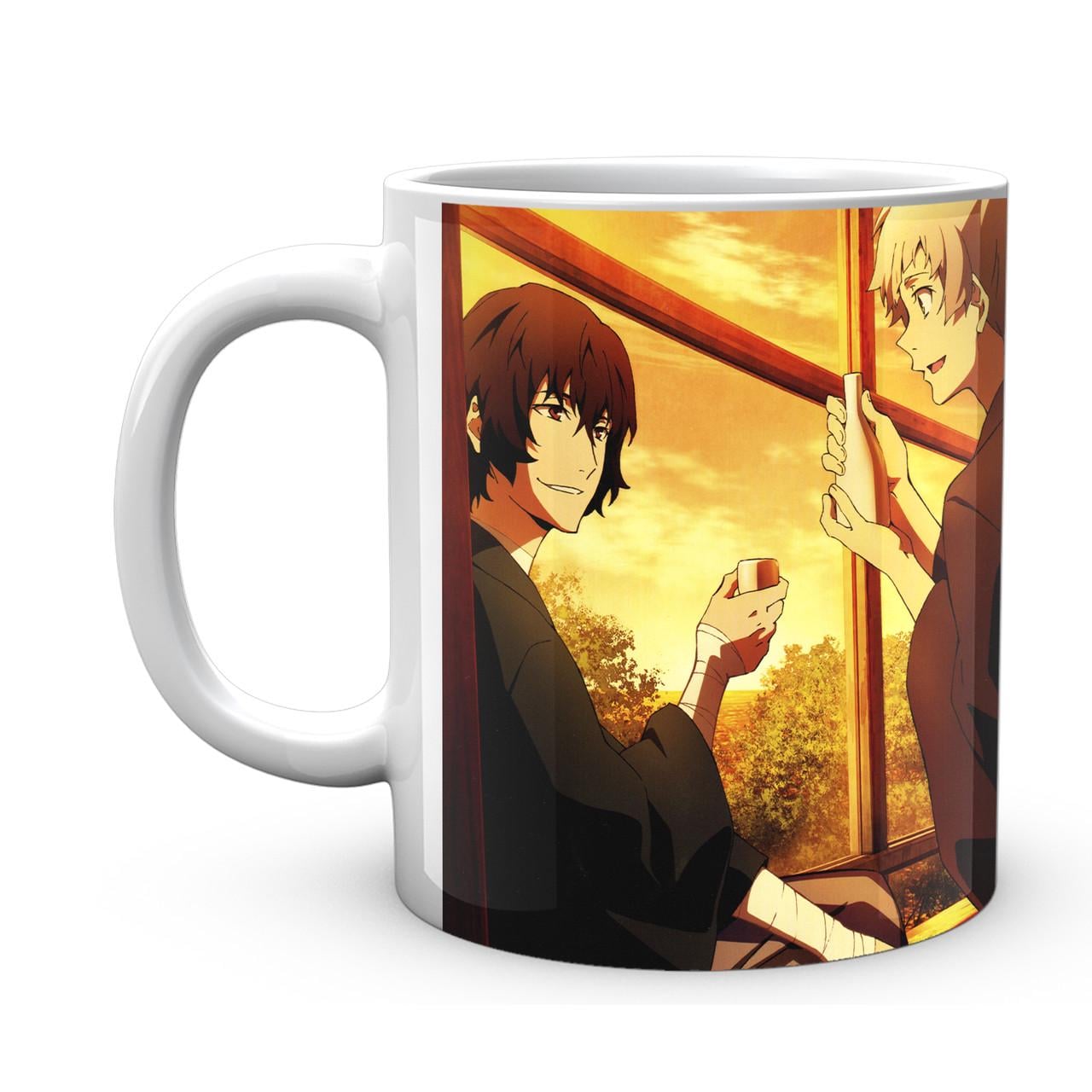 Чашка Geekland Bungou Stray Dogs Ацуши Дазай Акутагава Чуя 330 мл (BSD 13)