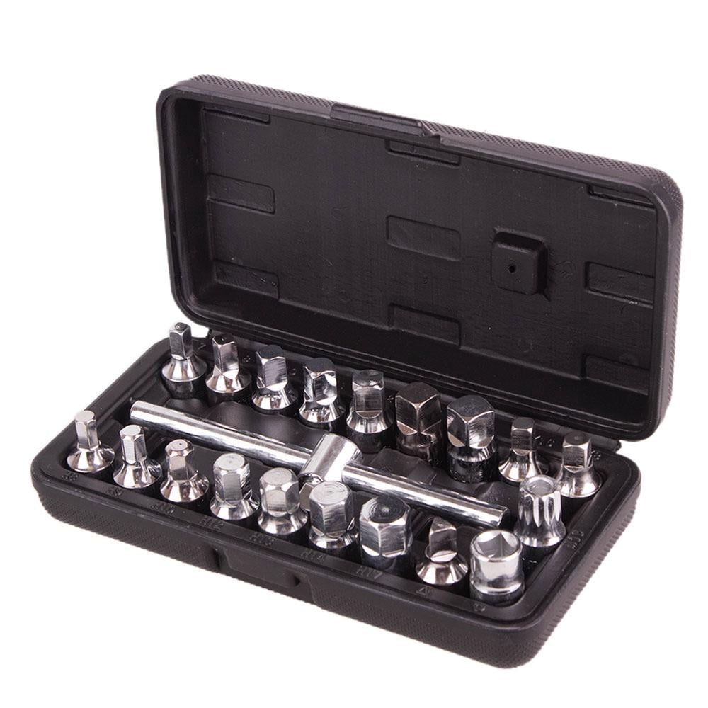 Набір для відкручування масляних пробок Alloid 20 пр. (МП-5082) Набір для відкручування масляних пробок Alloid 20 пр. (МП-5082)