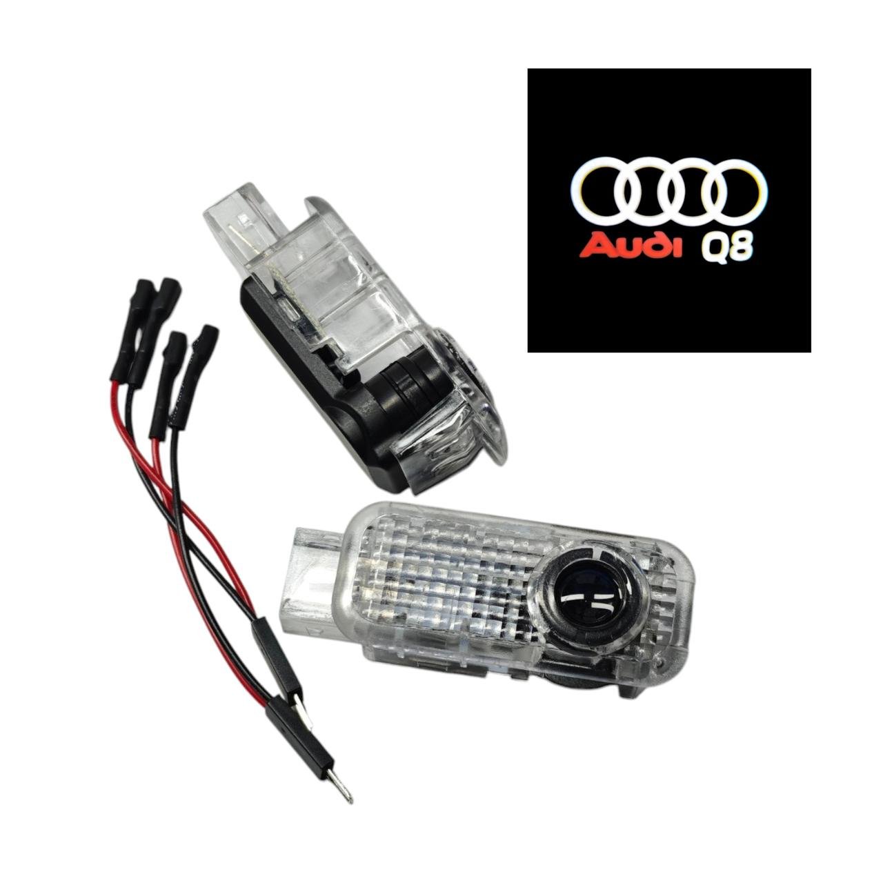 Подсветка на дверь автомобиля светодиодная штатная с логотипом Audi Q8 (2299409089) - фото 2 Подсветка на дверь автомобиля светодиодная штатная с логотипом Audi Q8 (2299409089) - фото 2