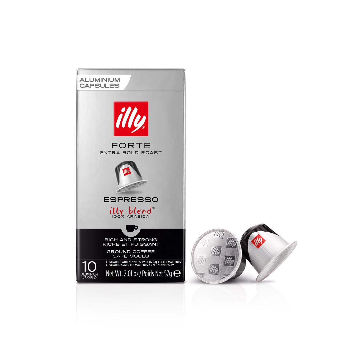 Кофе в капсулах illy FORTE ESPRESSO совместимы с Nespresso 100% арабика 10 шт. - фото 3