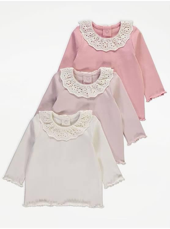 Комплект кофтинок для дівчаток George 2-18 міс. 3 шт. (51)