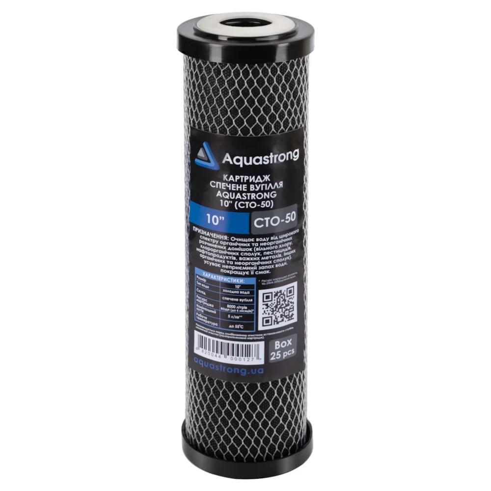 Картридж спеченный уголь Aquastrong 10" СТО-50 (AKD47082)