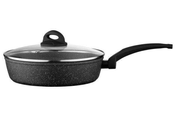 Сковорода Ardesto Gemini Gourmet Viareggio алюминий 24 см Черный (AR1924GDL)