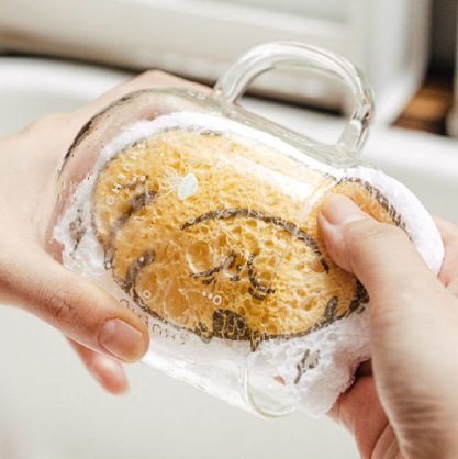 Мочалка для мытья посуды Эко 3 шт. (Y00018) - фото 3