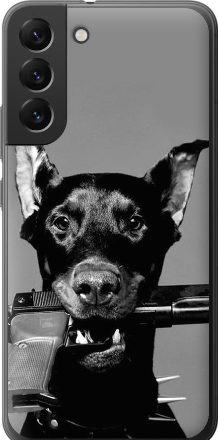Чехол на Samsung Galaxy S22 Plus Доберман (2745u-2495-42517) Чехол на Samsung Galaxy S22 Plus Доберман (2745u-2495-42517)