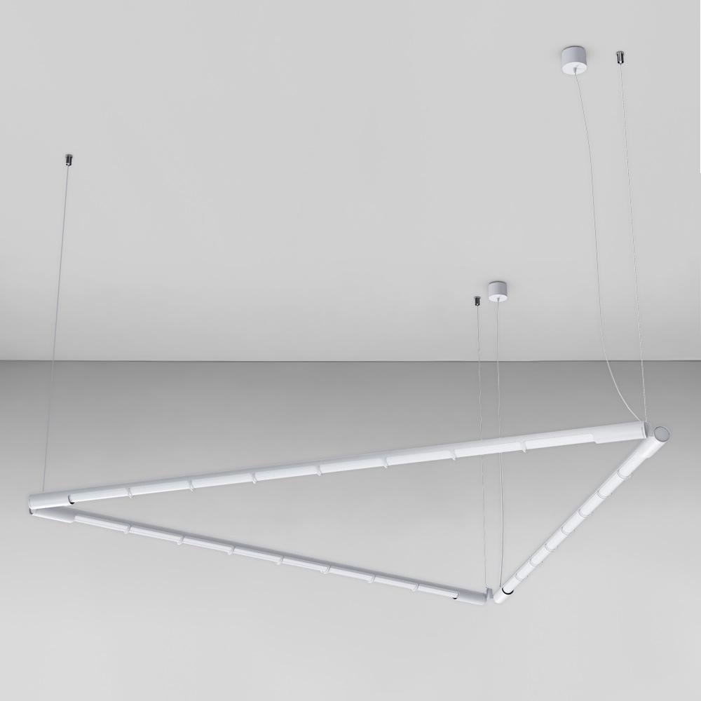 Светильник линейный подвесной Atmolight Starlight A 1270 Angle3 White Светильник линейный подвесной Atmolight Starlight A 1270 Angle3 White