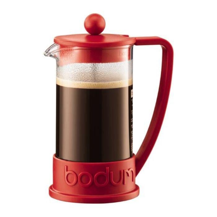 Френч-прес Bodum Brazil 350 мл Червоний (2540260) Френч-прес Bodum Brazil 350 мл Червоний (2540260)