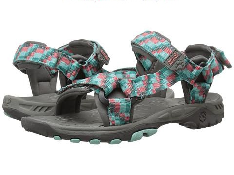 Сандали Jack Wolfskin Kids Seven Seas р. 30/12/20 см Green/Red