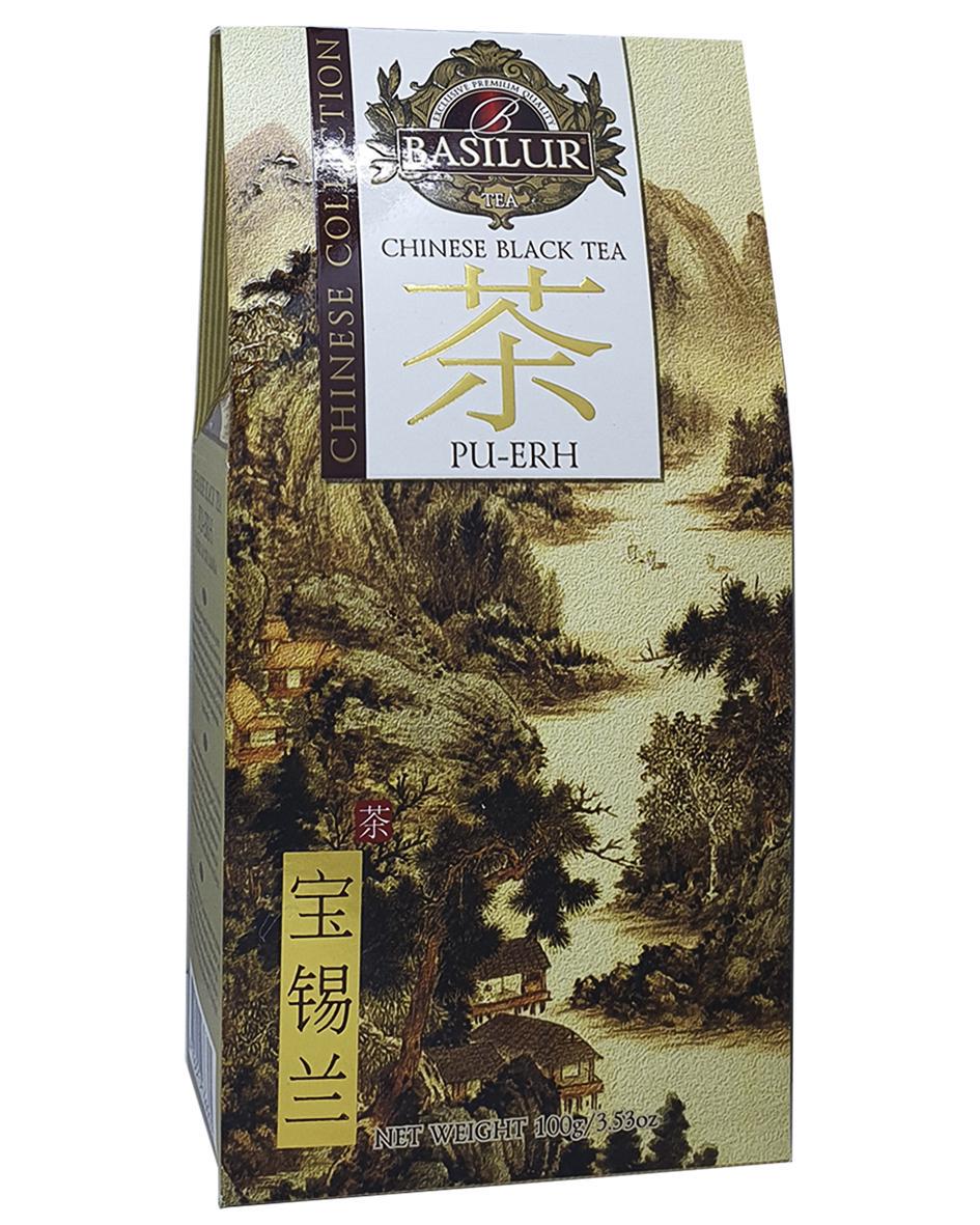 Чай черный Basilur Китайская коллекция Пу-Эр 100 г (55123)