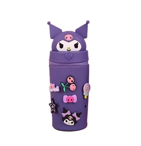 Пенал силиконовый детский школьный Kuromi Hello Kitty (2771247061)