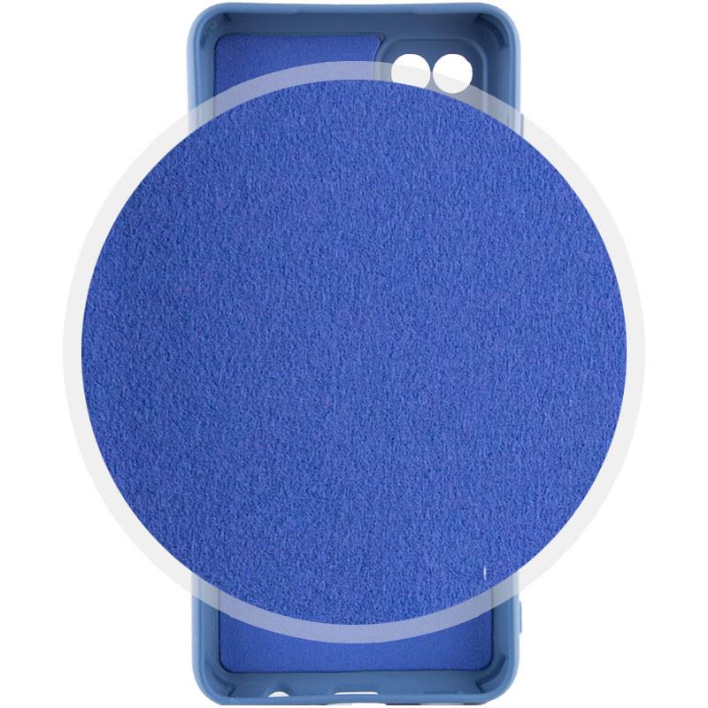 Противоударный чехол Silicone Cover Lakshmi Full Camera (A) для Samsung Galaxy M33 5G Navy Blue - фото 3