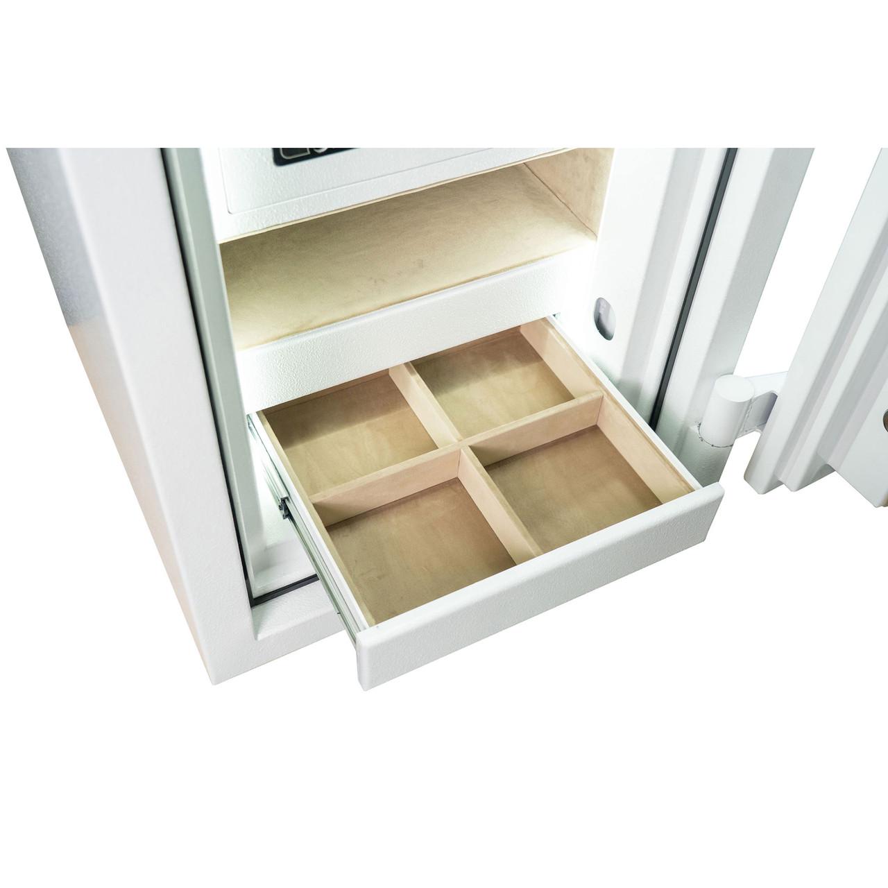 Сейф зламостійкий Griffon CL V.100.K.E FP.AW White - фото 5 Сейф зламостійкий Griffon CL V.100.K.E FP.AW White - фото 5