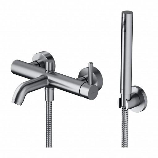 Смеситель для ванны и душа Omnires Y Nickel (Y1231NI)