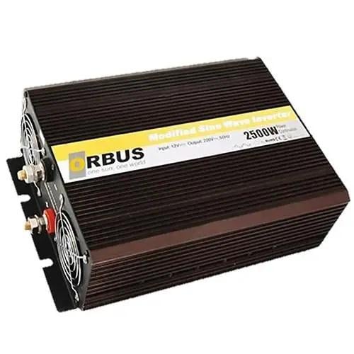 Инвертор с модифицированным синусом ORBUS SI2000-12 2000W12V с зарядным устройством (DR010630)