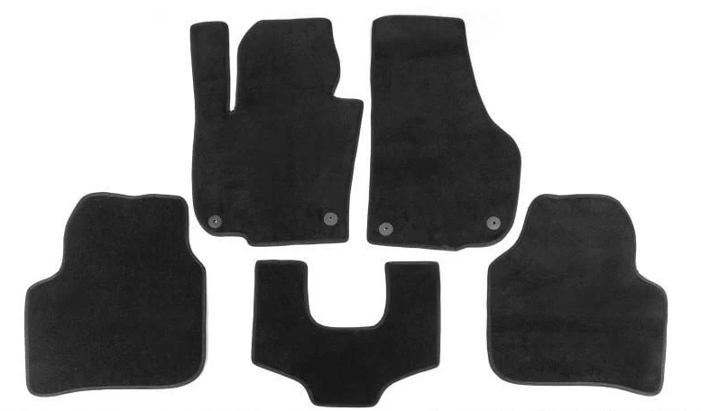 Коврики текстильные Digital Designs Premium SD для Maserati Quattroporte 2013- рр. ткань Черный (134783)