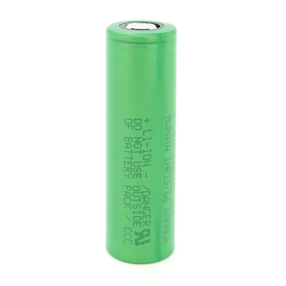 Акумулятор 18650 Li-Ion Murata Sony US18650VTC6 3000mAh 30A 4,2/3,6/2,0V 2 шт. в упаковці Green (39787)
