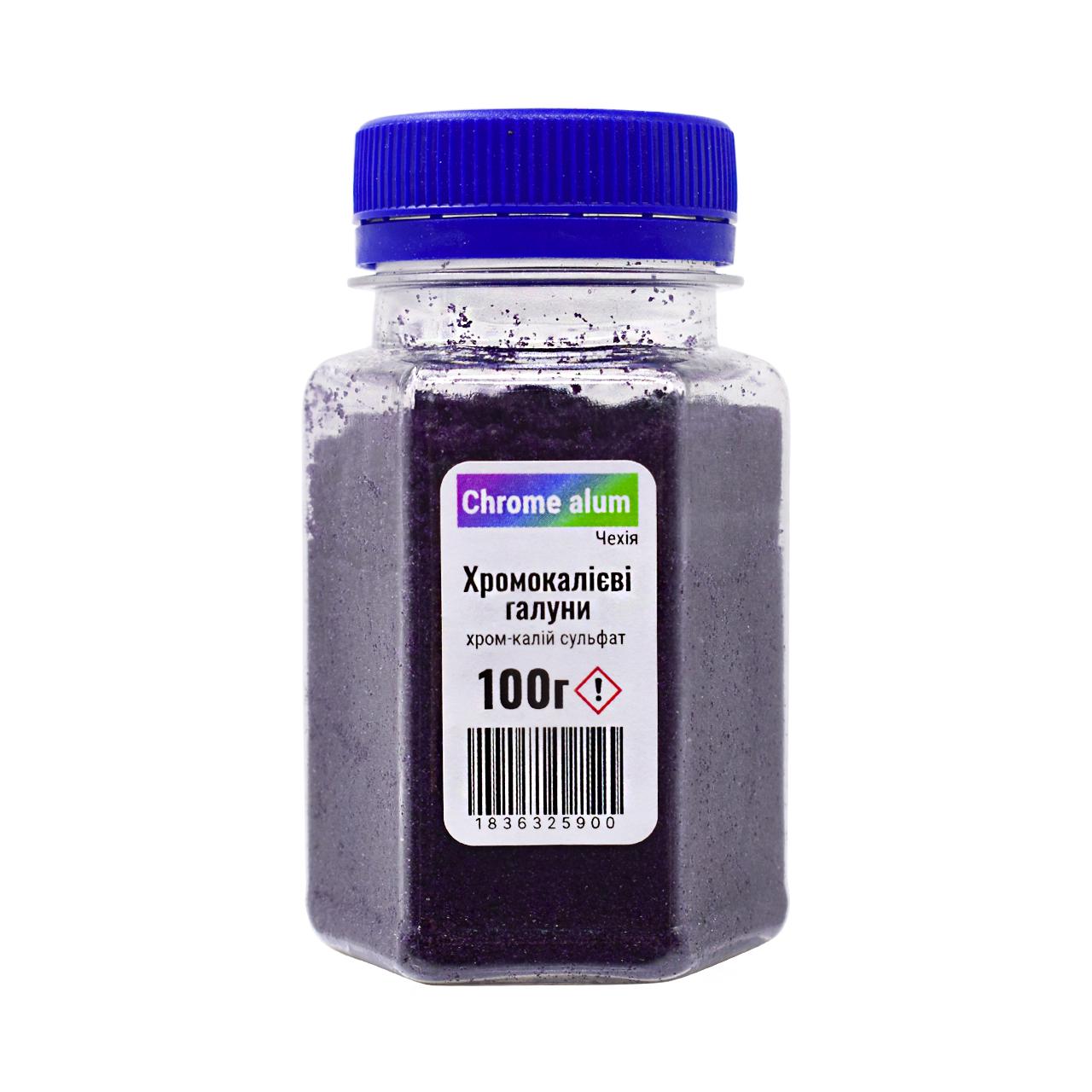 Хромокалієві галуни Klebrig 100 г (КВСЦ.ХРМК-0,1)