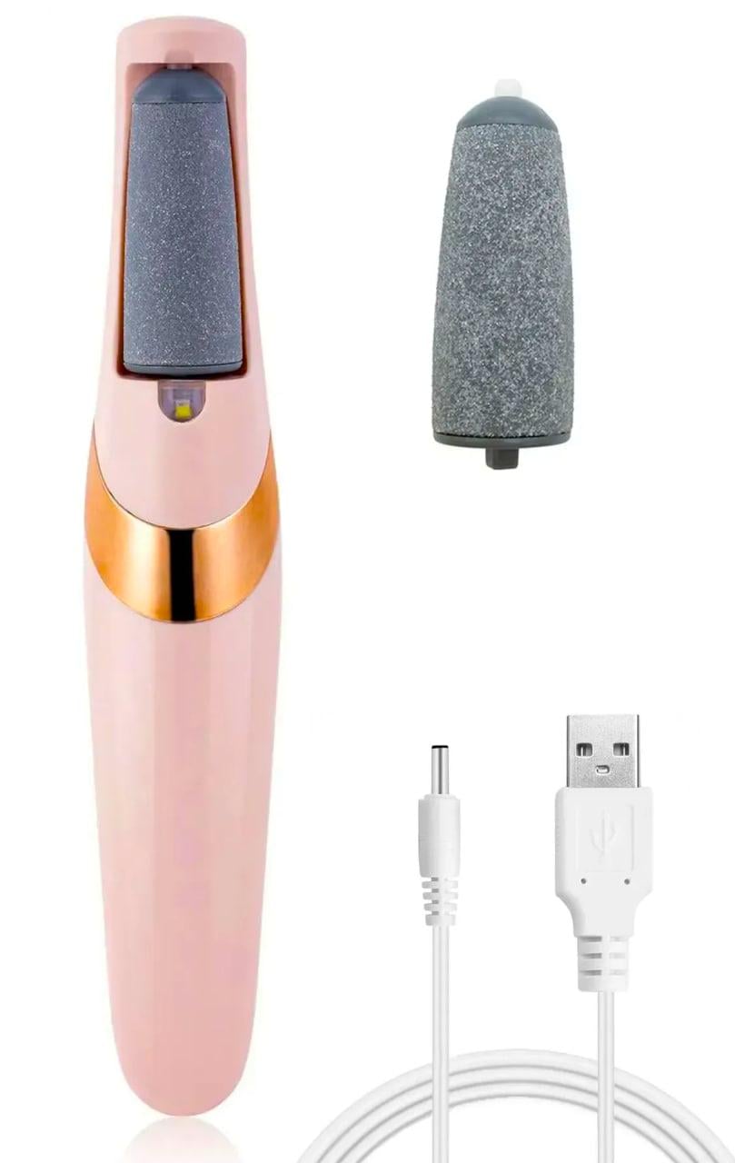 Пилка для ніг електрична Flawless Pedi з двома насадками USB зарядка (2860126416)