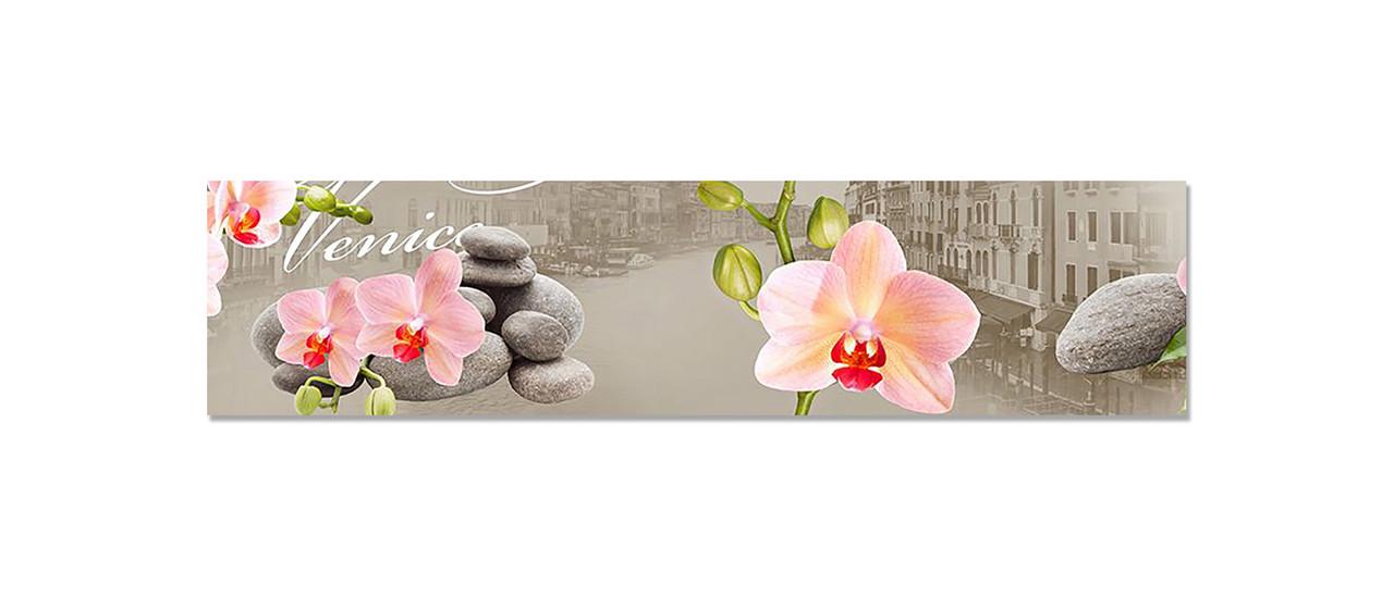 Наклейка виниловая на кухню Zatarga Венеция орхидеи 600х2500 мм (1274515530)