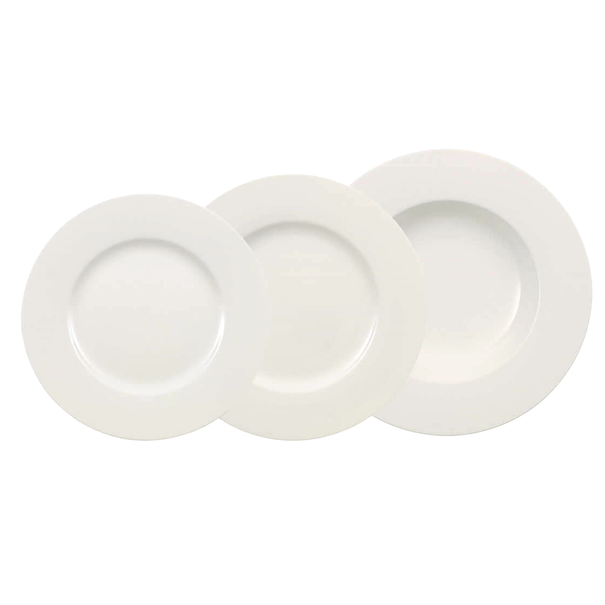 Столовий сервіз Villeroy & Boch Wonderful World White фарфор преміум-класу на 4 персони 12 предметів Білий (1011558763)