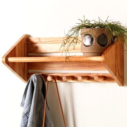 Вешалка для сумок из дерева Декероль Сиена (ВСУ-006905)