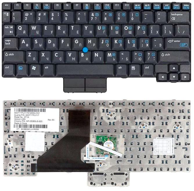 Клавиатура для ноутбука HP Compaq NC2400 Point Stick Black