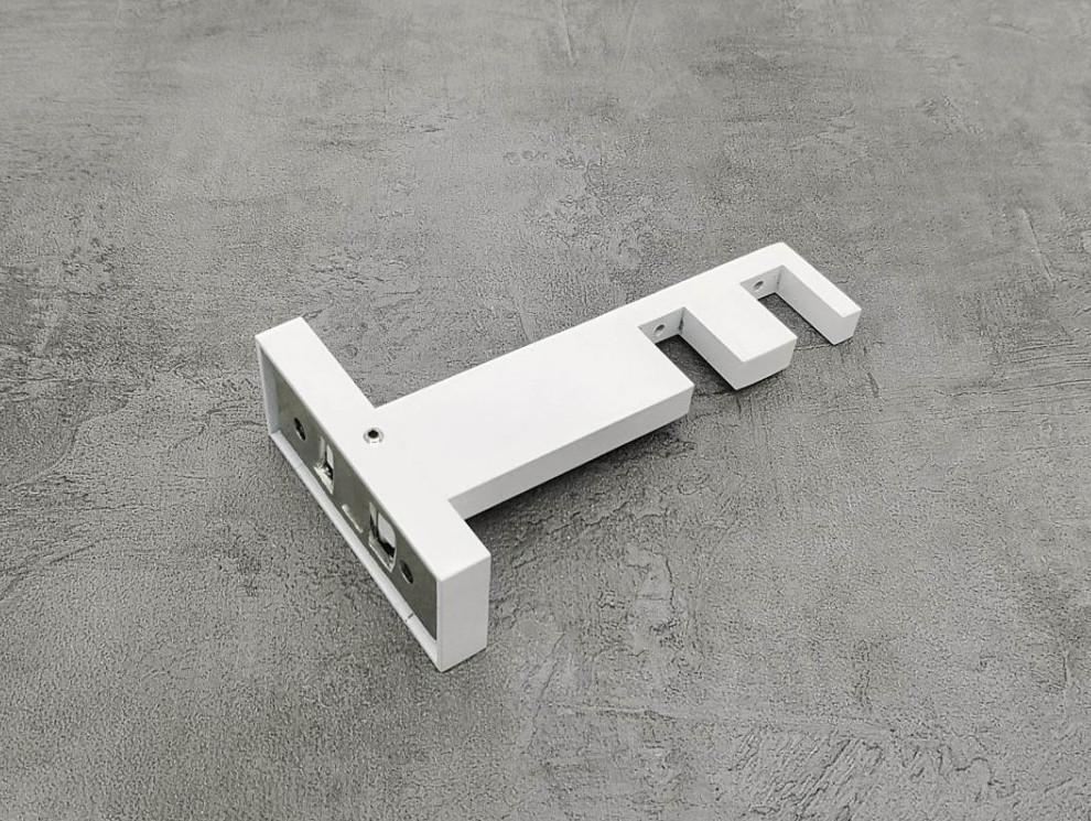 Кронштейн Quadrum Скарлайн подвійний короткий 9-13 см Білий глянець Кронштейн Quadrum Скарлайн подвійний короткий 9-13 см Білий глянець