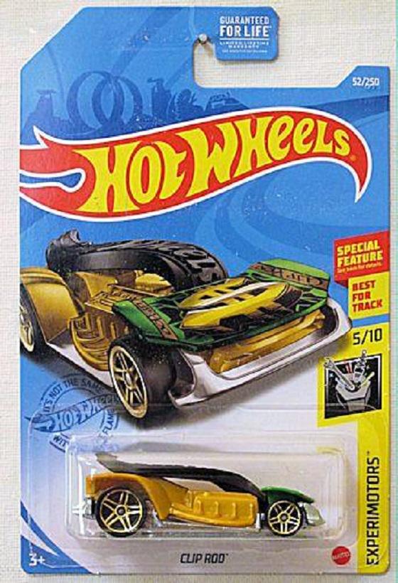 Базовий автомобіль Hot Wheels серії Experimotors 5/10-Clip Rod 2021