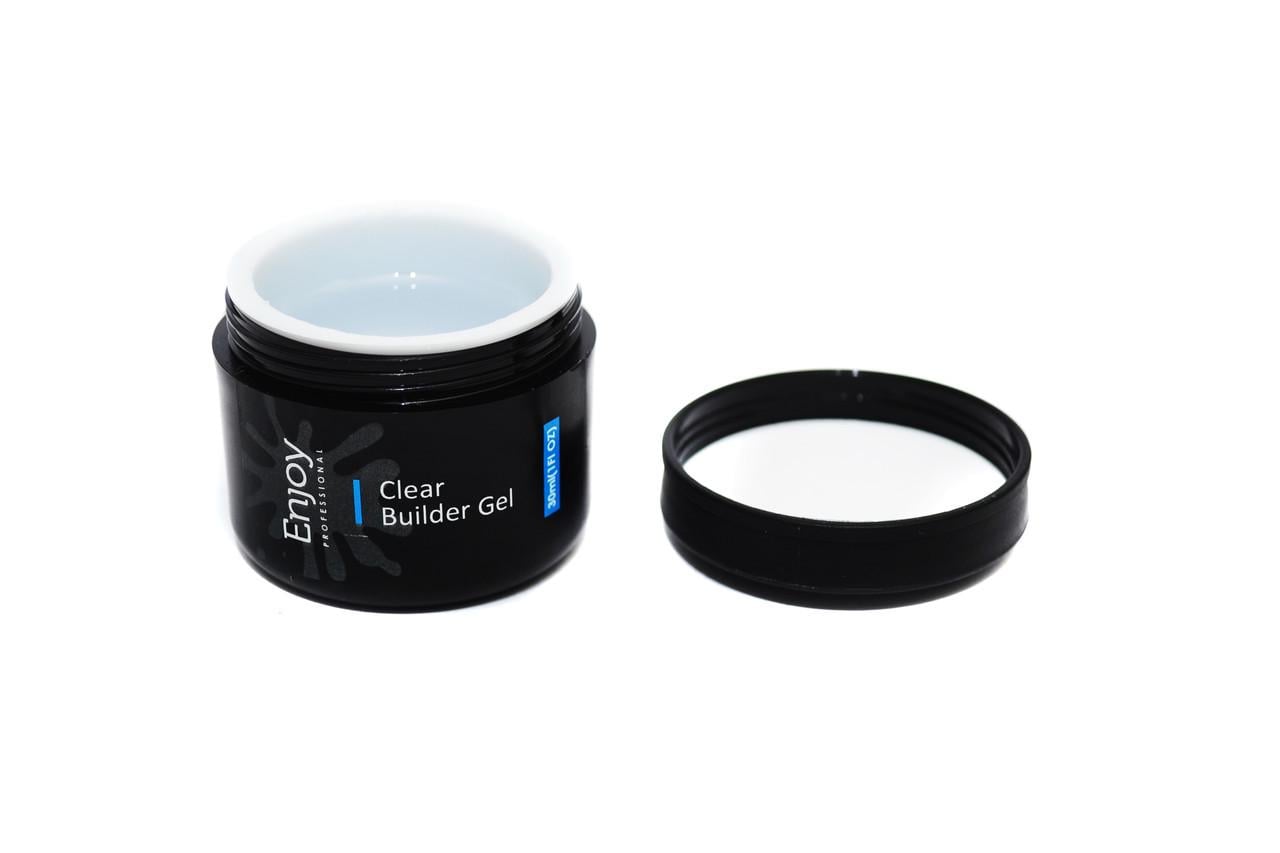 Гель для наращивания прозрачный Enjoy Рrofessional Clear Builder Gel 30 мл