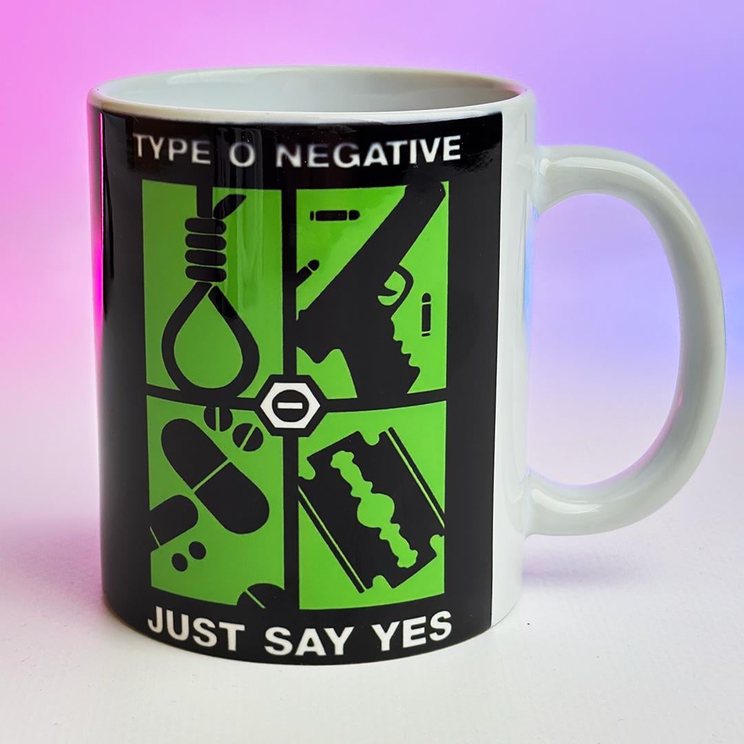 Кружка Type O Negative Just Say Yes 330 мл (00000005293) Кружка Type O Negative Just Say Yes 330 мл (00000005293)