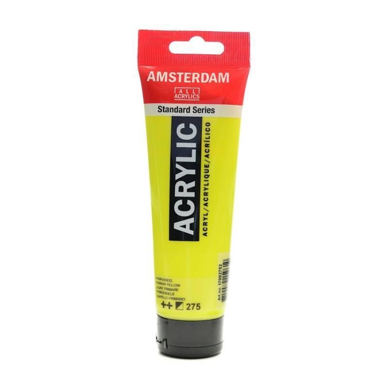 Акриловая краска Amsterdam Royal Talens 120 мл 275 Первичный желтый (Az1-8712079159610)