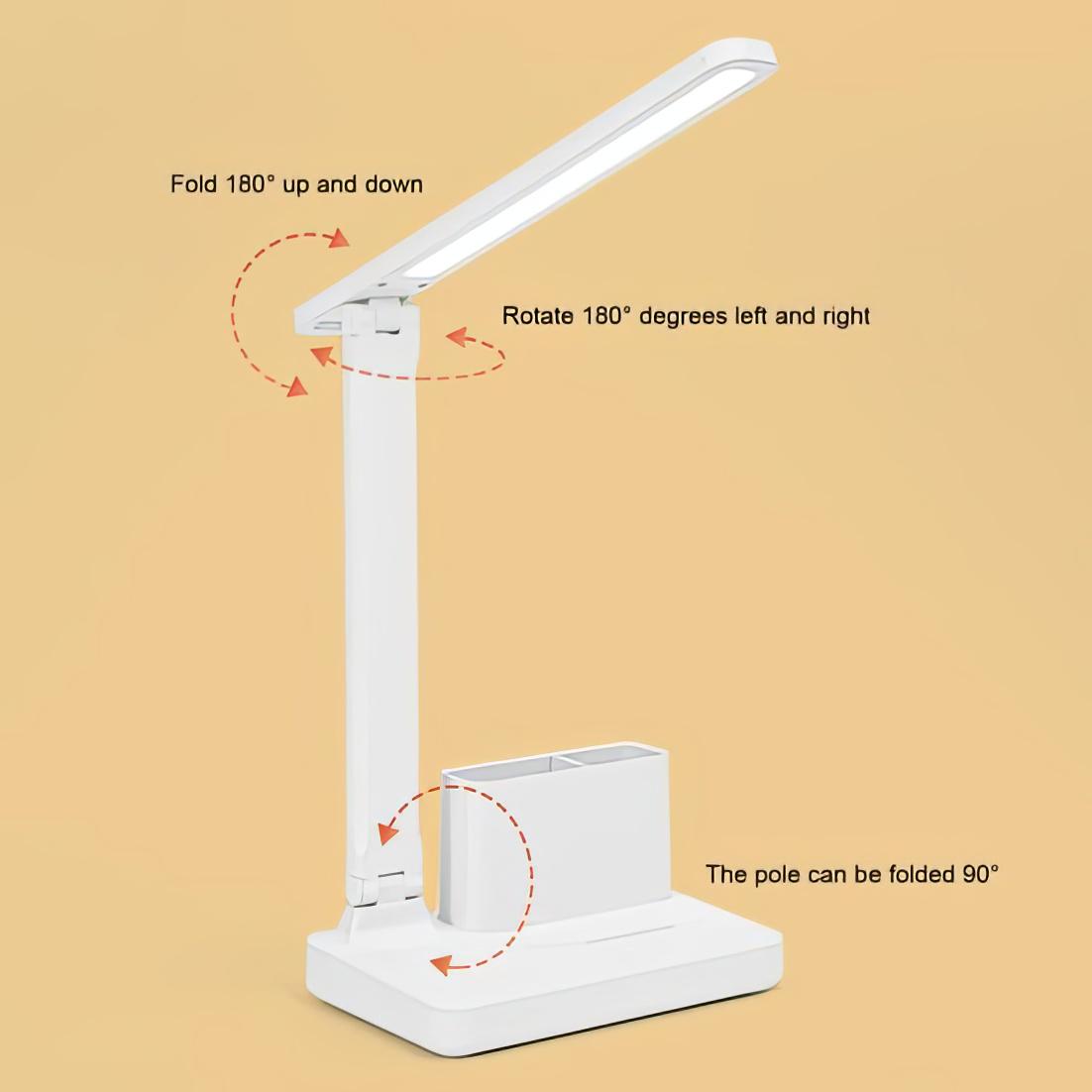 Світильник настільний Portable Desk Lamp BL 3301 Білий (1010446-White) - фото 11