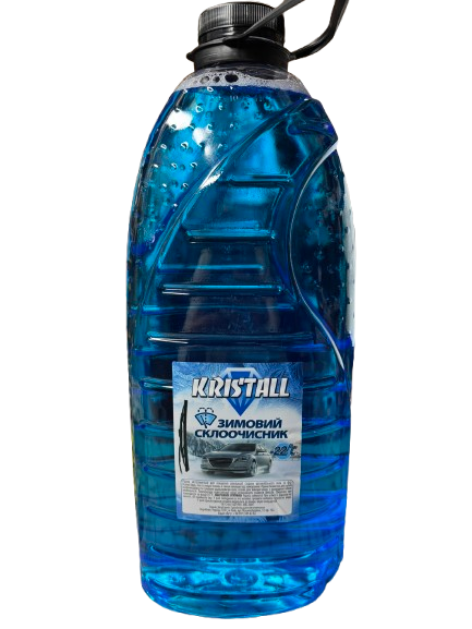 Омивач скла зимовий Kristal Море -22 ПЕТ 4 л Синій (153814)