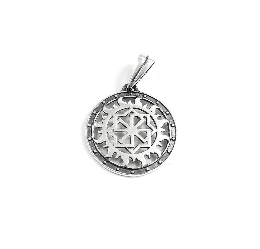 Кулон оберег Maxi Silver 8534 Молвинец в солнце (88534)
