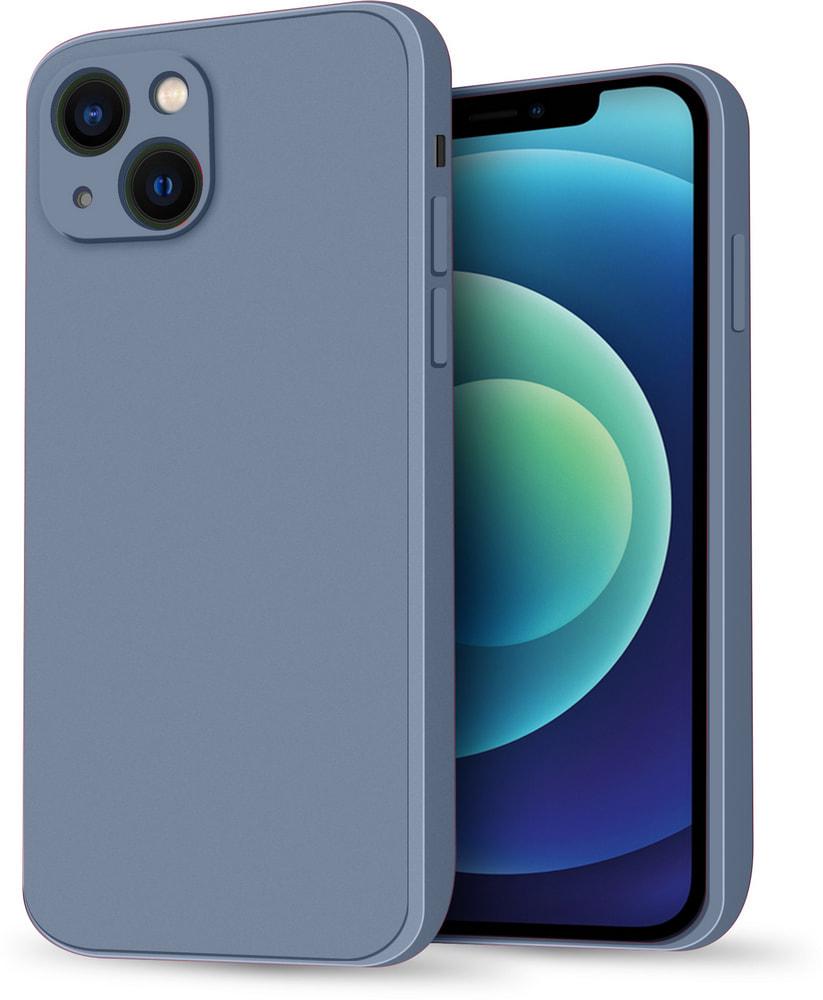 Силіконовий чохол HardCorner для iPhone 13 Gray Blue (33884-6D)