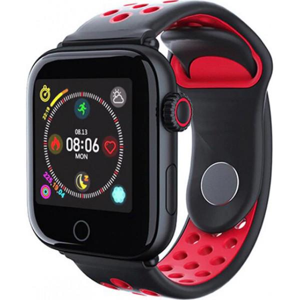 Смарт-часы Z7 Fit c пульсометром Black and red
