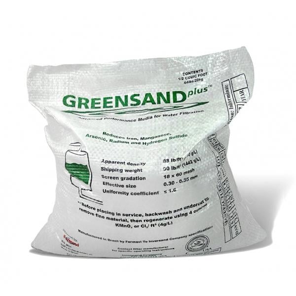 Фільтруюча засипка для знезалізнення води Greensand Plus (4052)