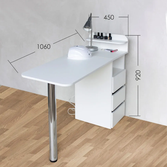 Маникюрный стол с ящиками (26438327) - фото 2 Маникюрный стол с ящиками (26438327) - фото 2