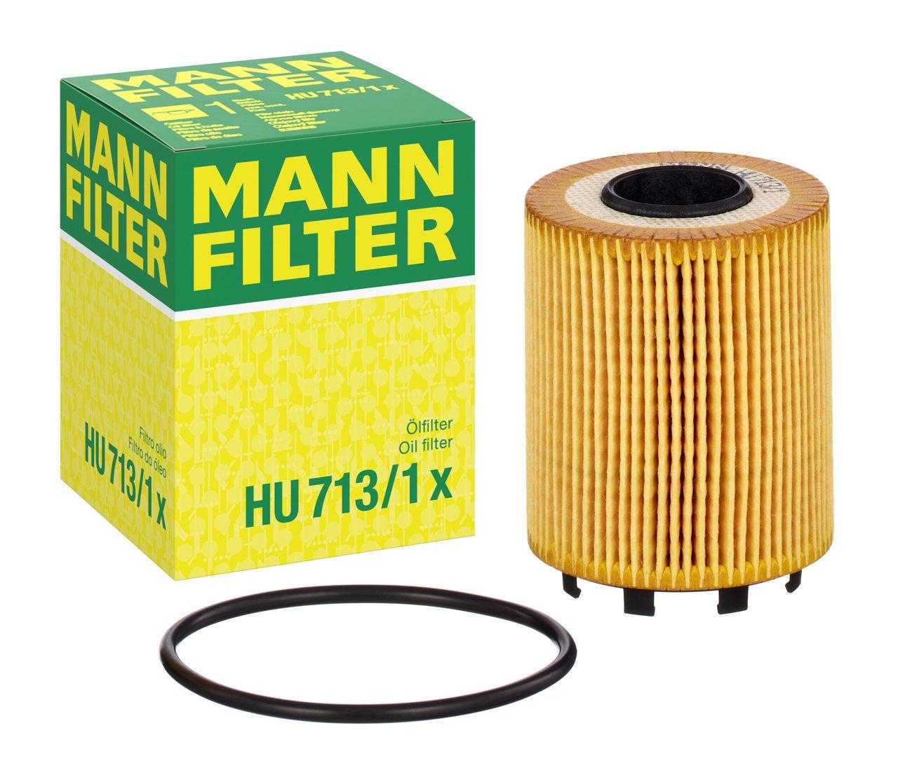 Фильтр смазки Mann-Filter (HU713/1X) Фильтр смазки Mann-Filter (HU713/1X)