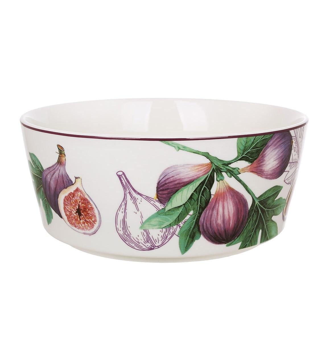 Салатник BonaDi Fig Velvet фарфоровый 20 см (K329)