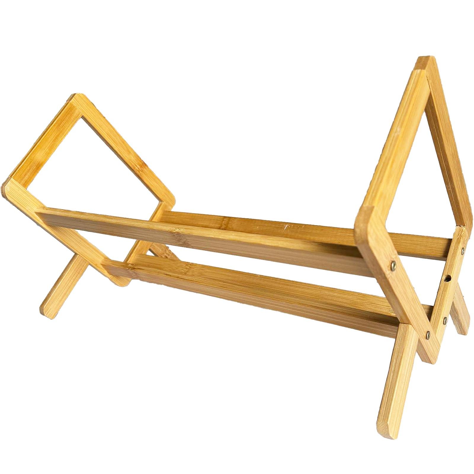 Підставка органайзер для зберігання вінілових платівок та книг 24,5х21х40 см місткість 70+ платівок Light wood (23136290) - фото 3 Підставка органайзер для зберігання вінілових платівок та книг 24,5х21х40 см місткість 70+ платівок Light wood (23136290) - фото 3