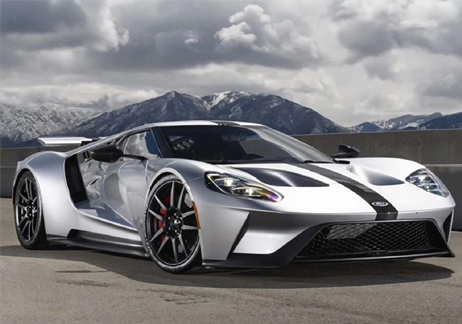 Алмазная мозаика Спорткар Ford GT Competition 5D полна на подрамнике 40х50 см (177244)