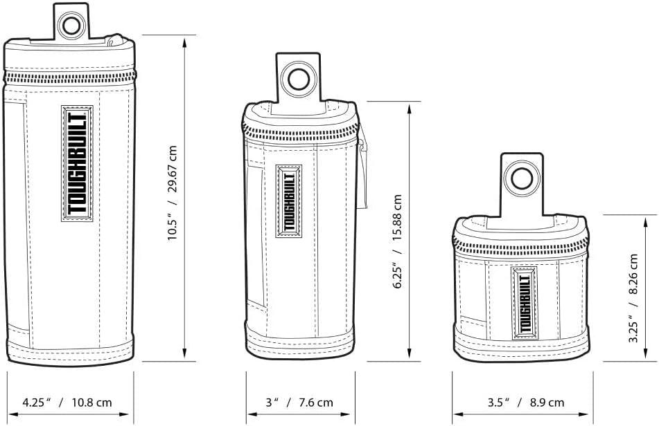 Кишені софт боксів ToughBuilt Tower для кріплення 3 шт. (TB-192-B-BEA) - фото 7