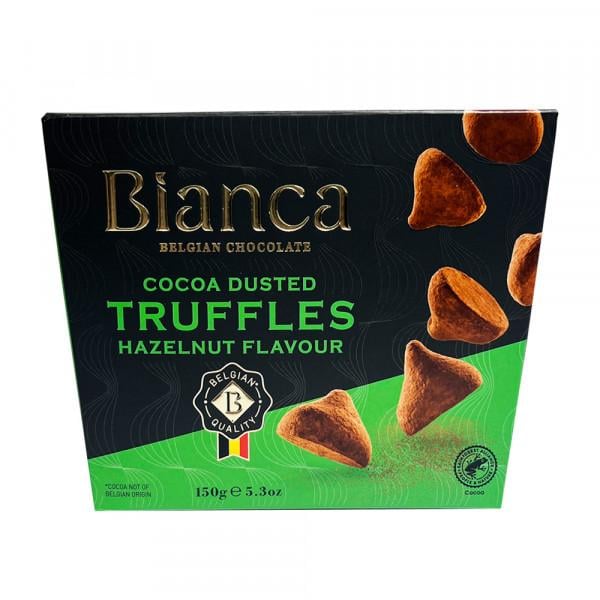 Цукерки Bianca Belgian Chocolate Truffles Hazelnut 150 г