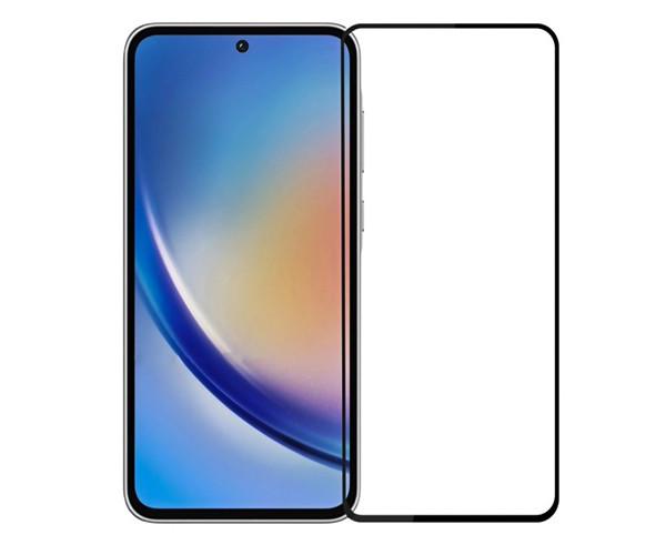 Закаленное защитное стекло Full Screen Tempered Glass для Samsung Galaxy M35 5G, Black