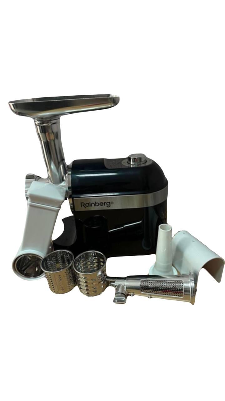 М'ясорубка Rainberg RB-2270 3в1 3800 Вт Чорний (24043690)