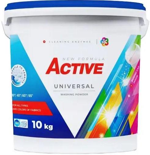 Стиральный порошок ACTIVE Универсал ведро 10 кг (2259853127)
